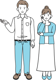夫婦のイラスト