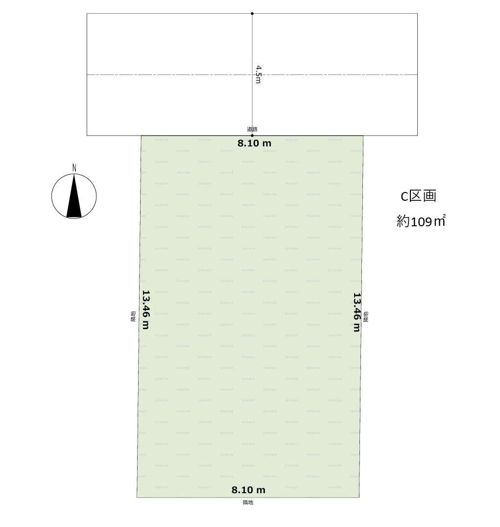 Ｃ区画図　区画図