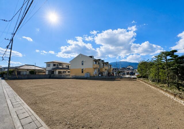 【第Ⅰ・Ⅱ期全4区画中、最終2区画】小田原市新屋分譲地