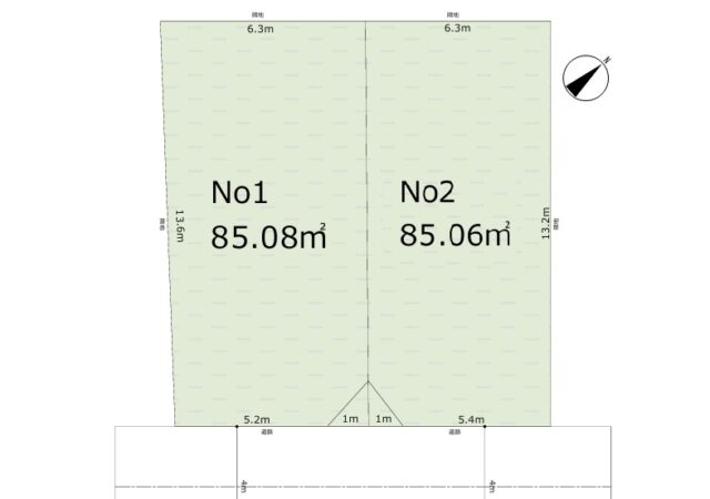 【全2区画】平塚市榎木町分譲地