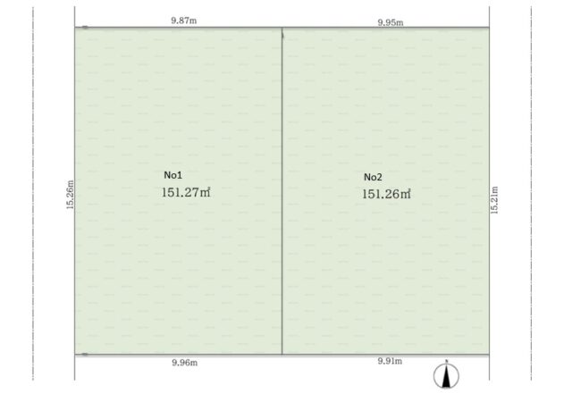 【第2期全2区画】小田原市中里分譲地