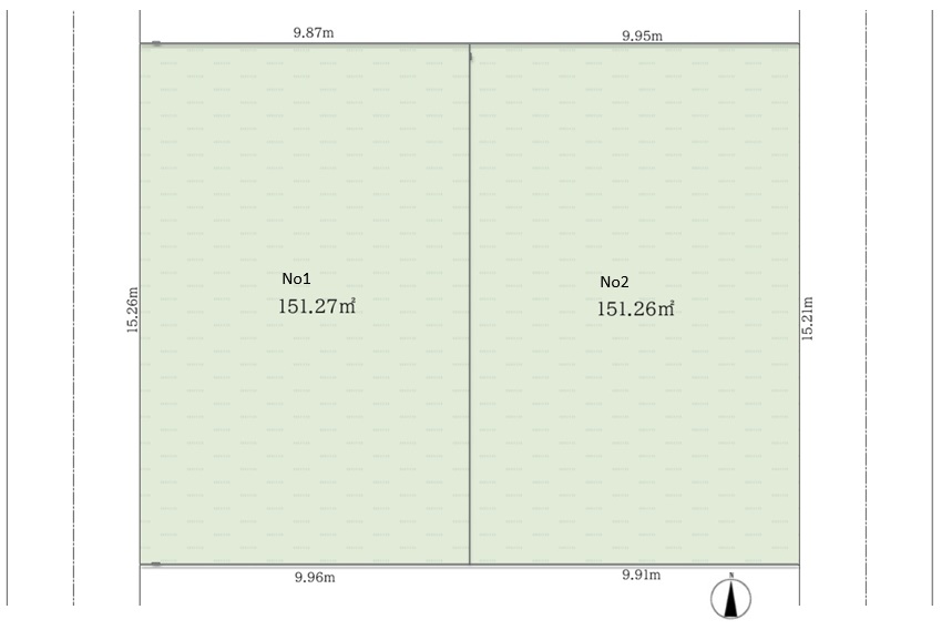 【第2期全2区画】小田原市中里分譲地