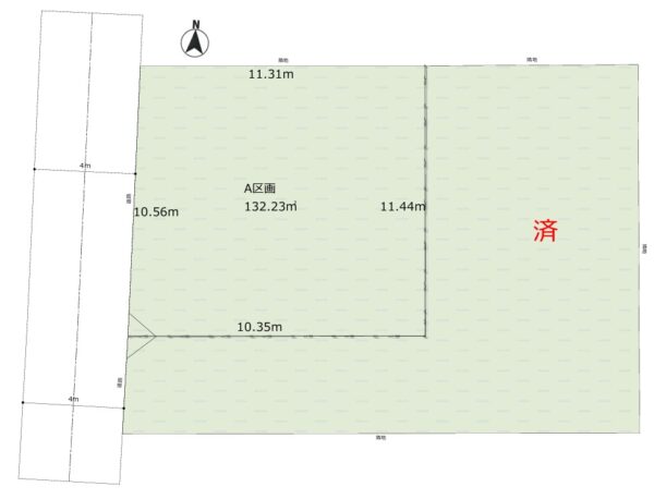 【全2区画最終1区画】小田原市飯田岡分譲地