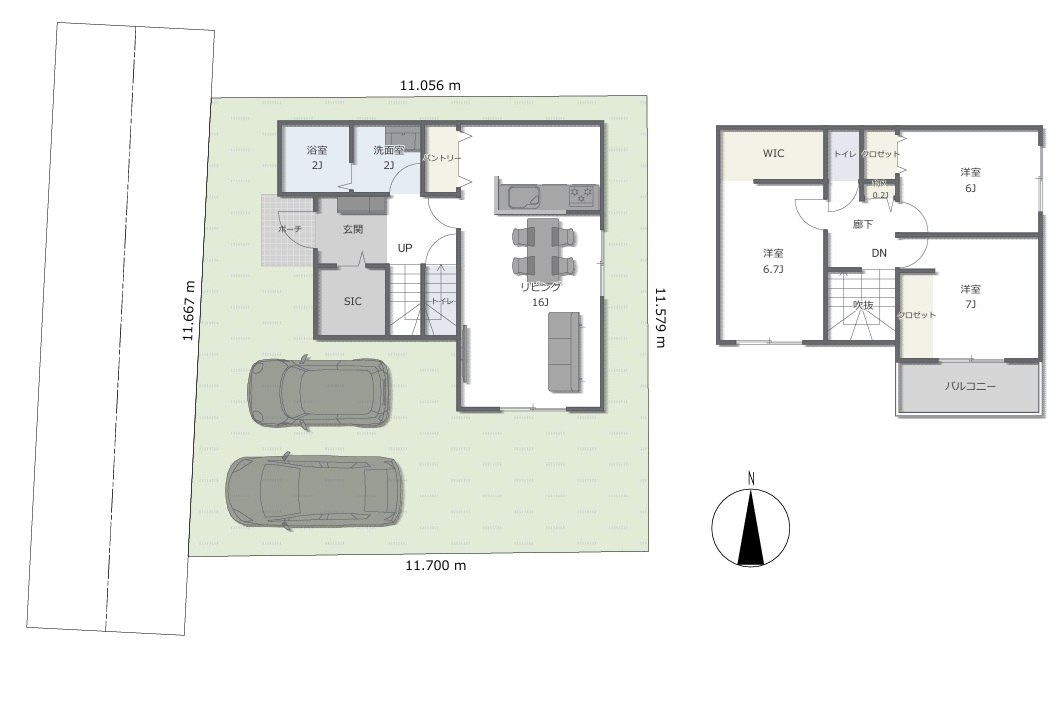 【全2区画最終1区画】小田原市飯田岡分譲地