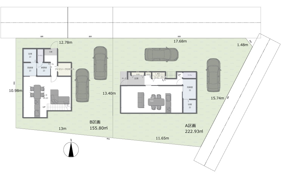 【第Ⅱ期全2区画】松田町松田分譲地