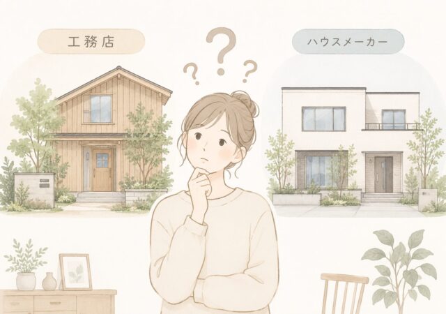 工務店とハウスメーカーの違いとは？後悔しない家づくりのために