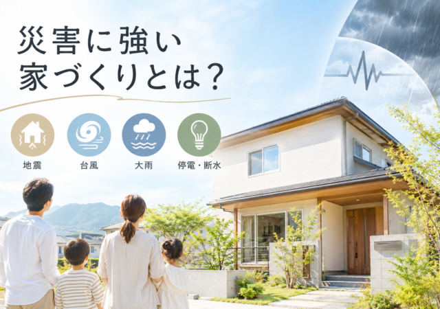 未来に備える|災害に強い家づくり